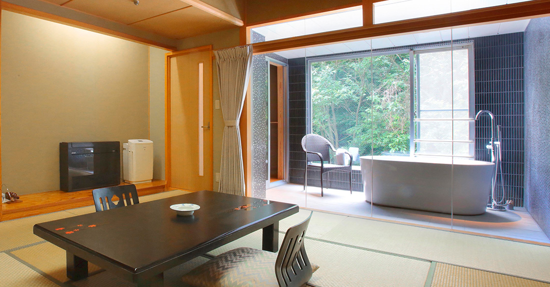 デザインバス付き和室