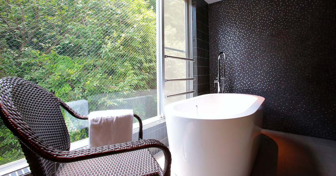 デザインバス付き和室