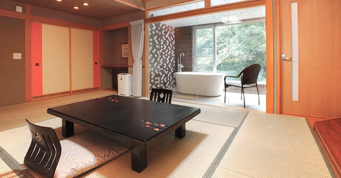 デザインバス付き和室