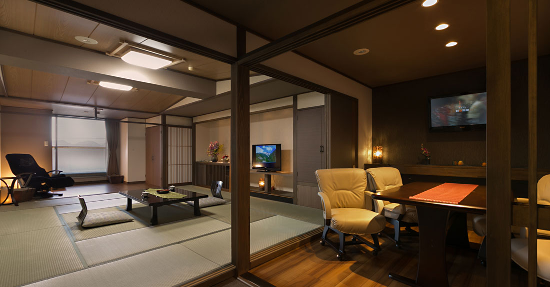 露天風呂付客室